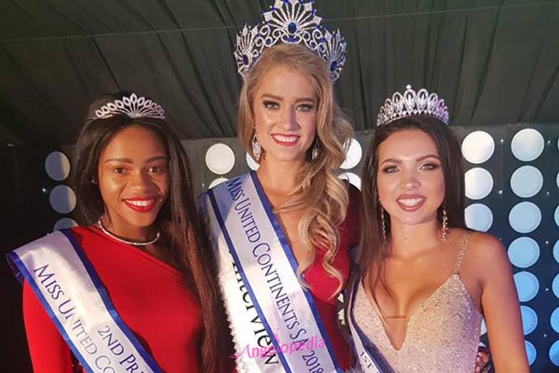 Belinde Schreuder crowned Miss United Continents South Africa 2018